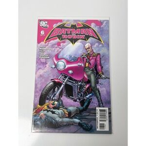 DC Comics Batman and Robin 6 Jan 2010 Grant Morrison Philip Tan Flamingo‎ Cover
